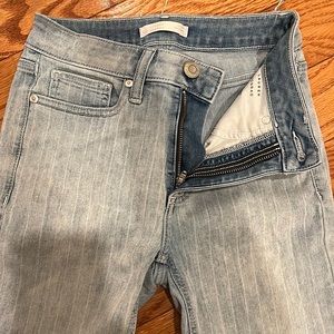 Lauren Conrad light blue with stripe jeans size 2